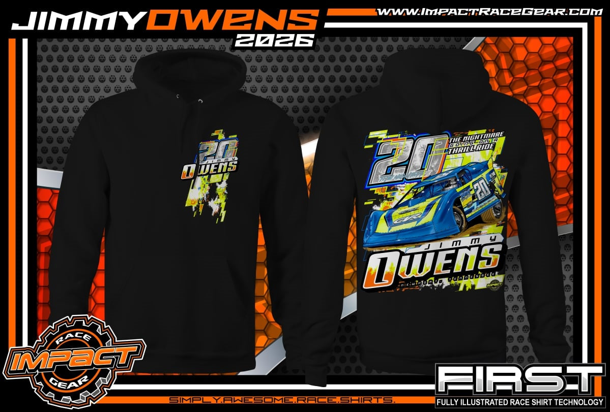 HS2601B - Black "Nightmare on a Thrill Ride" Adult Hooded Sweatshirt