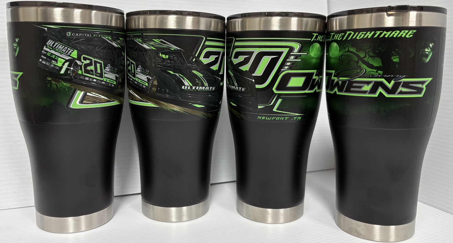 M2505 - Black & Stainless Jimmy Owens Dream 30 oz. Tumbler