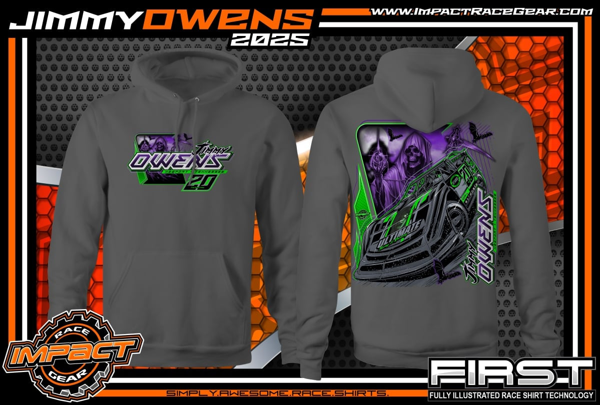 HS2507CG - Charcoal Gray "Reaper of Wins" Adult Hooded Sweatshirt