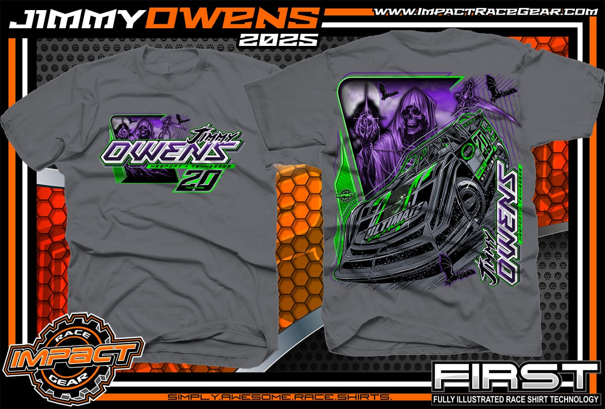 T2514CG - Charcoal Gray "Reaper of Wins" Adult Short Sleeve Shirt