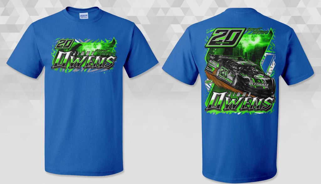 T2504RBL - Royal Blue "Owens Dreamin" Adult Short Sleeve Shirt