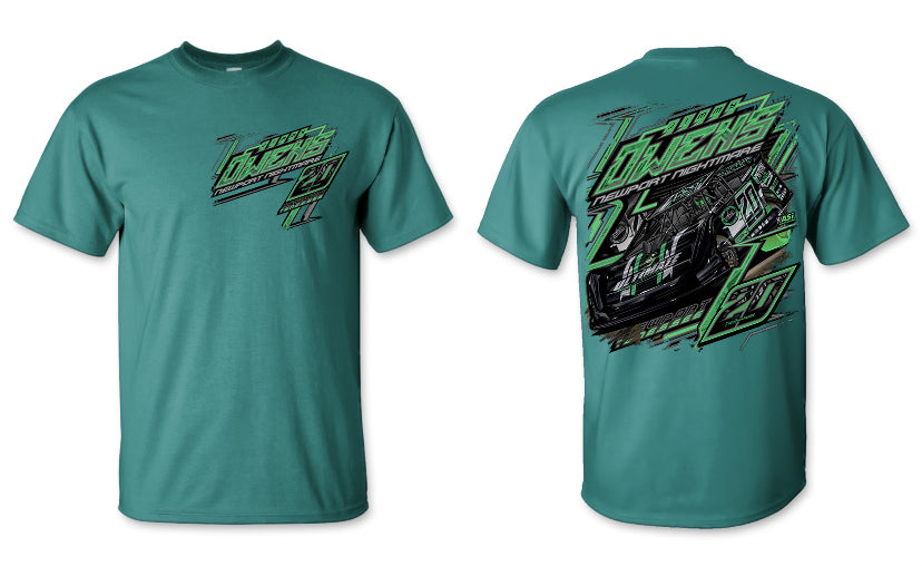 T2507JD - Jade Dome "Owens Determination" Adult Short Sleeve Shirt