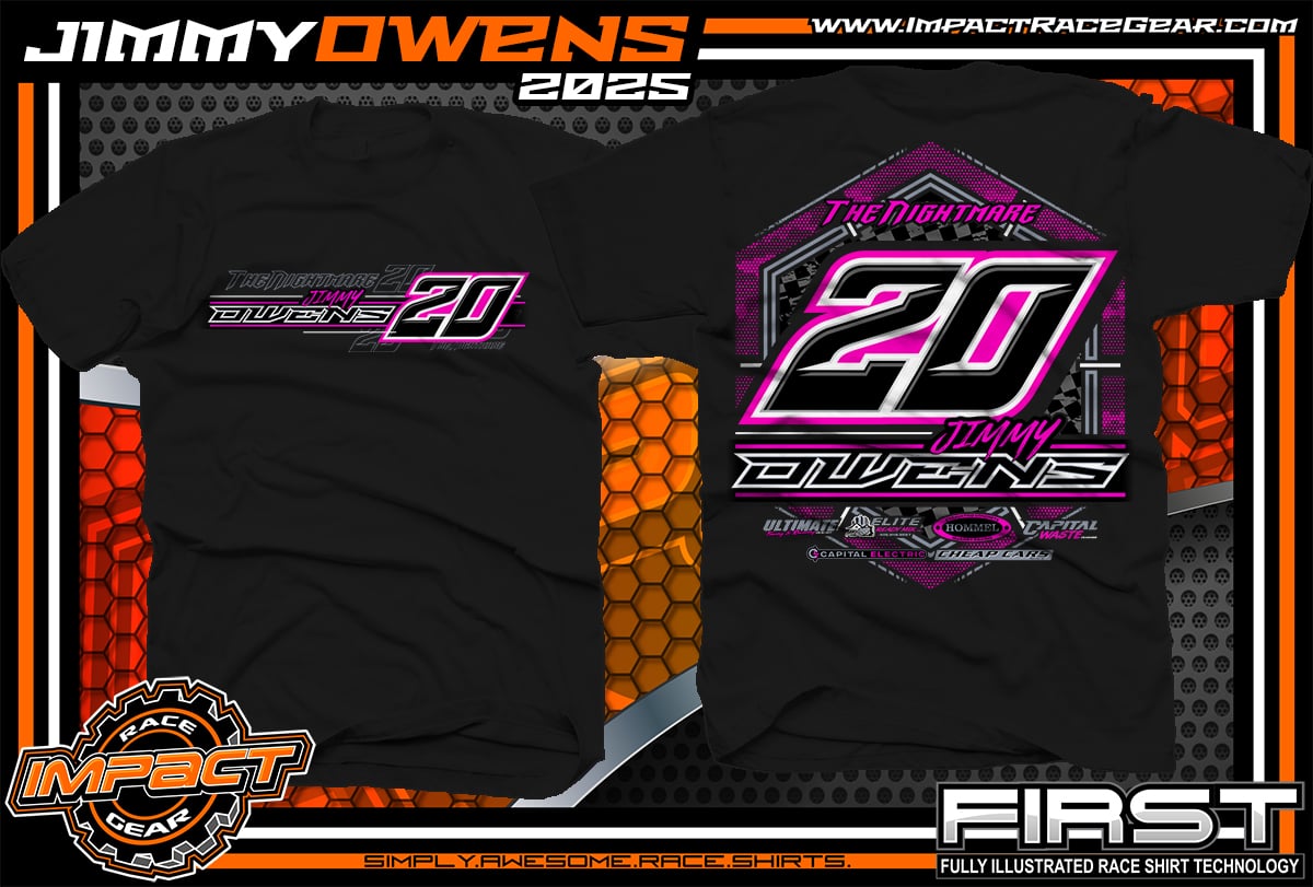 T2508B - Black "Nightmare Hexagon" Soft Style Adult Short Sleeve Shirt