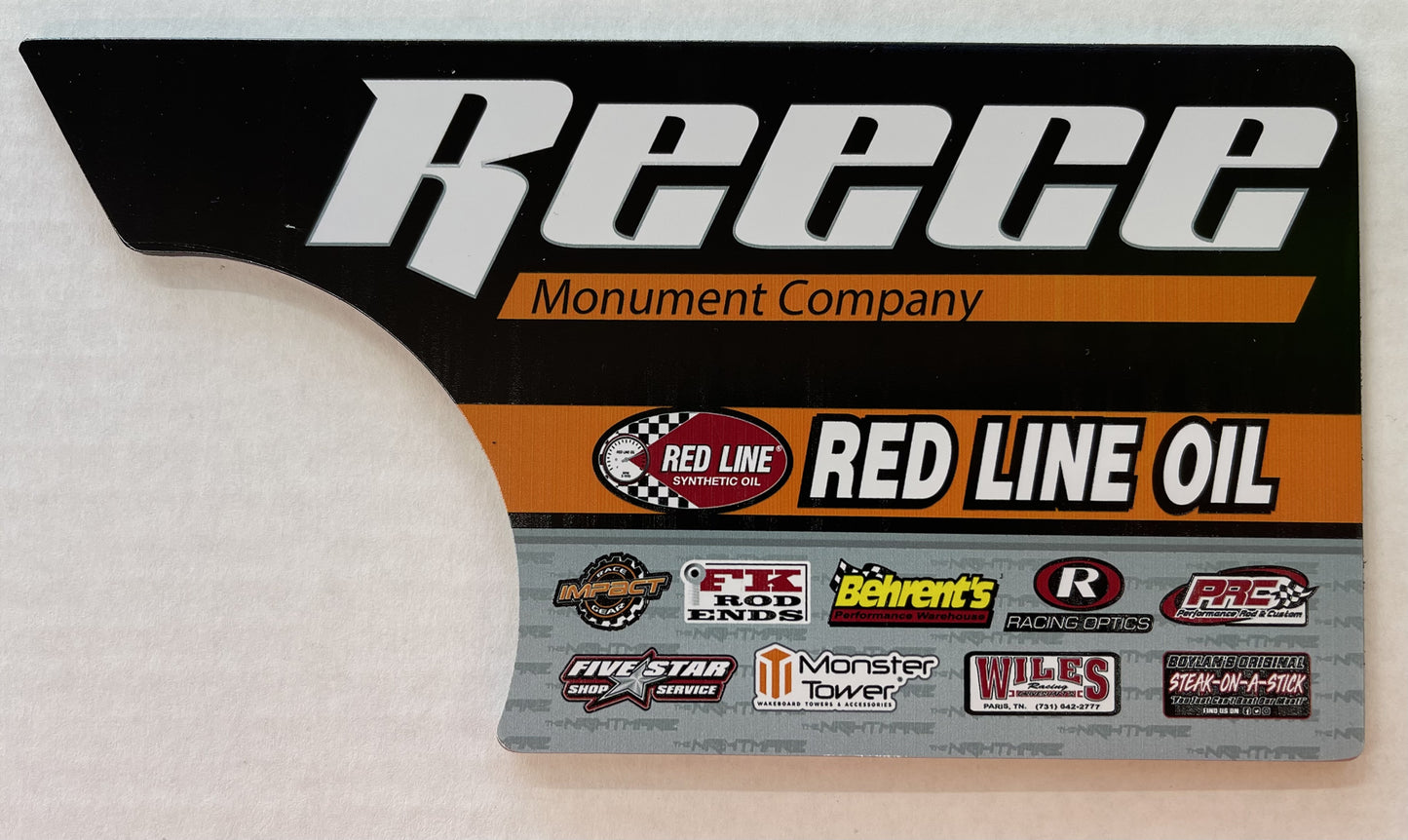 M2307 - 2023 Jimmy Owens #20 Small Left Rear Quarter Panel