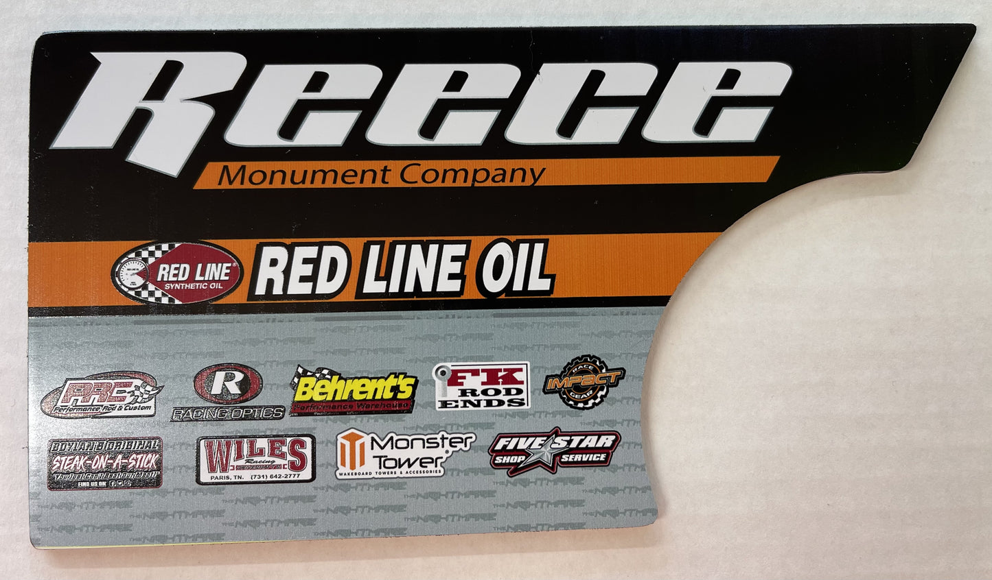 M2306 - 2023 Jimmy Owens #20 Small Right Rear Quarter Panel