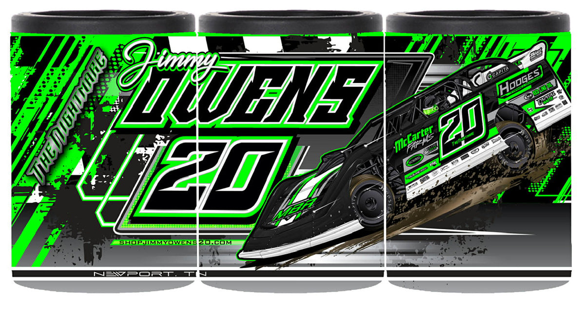 M2606 - Jimmy Owens Regular Can Hard Koozie