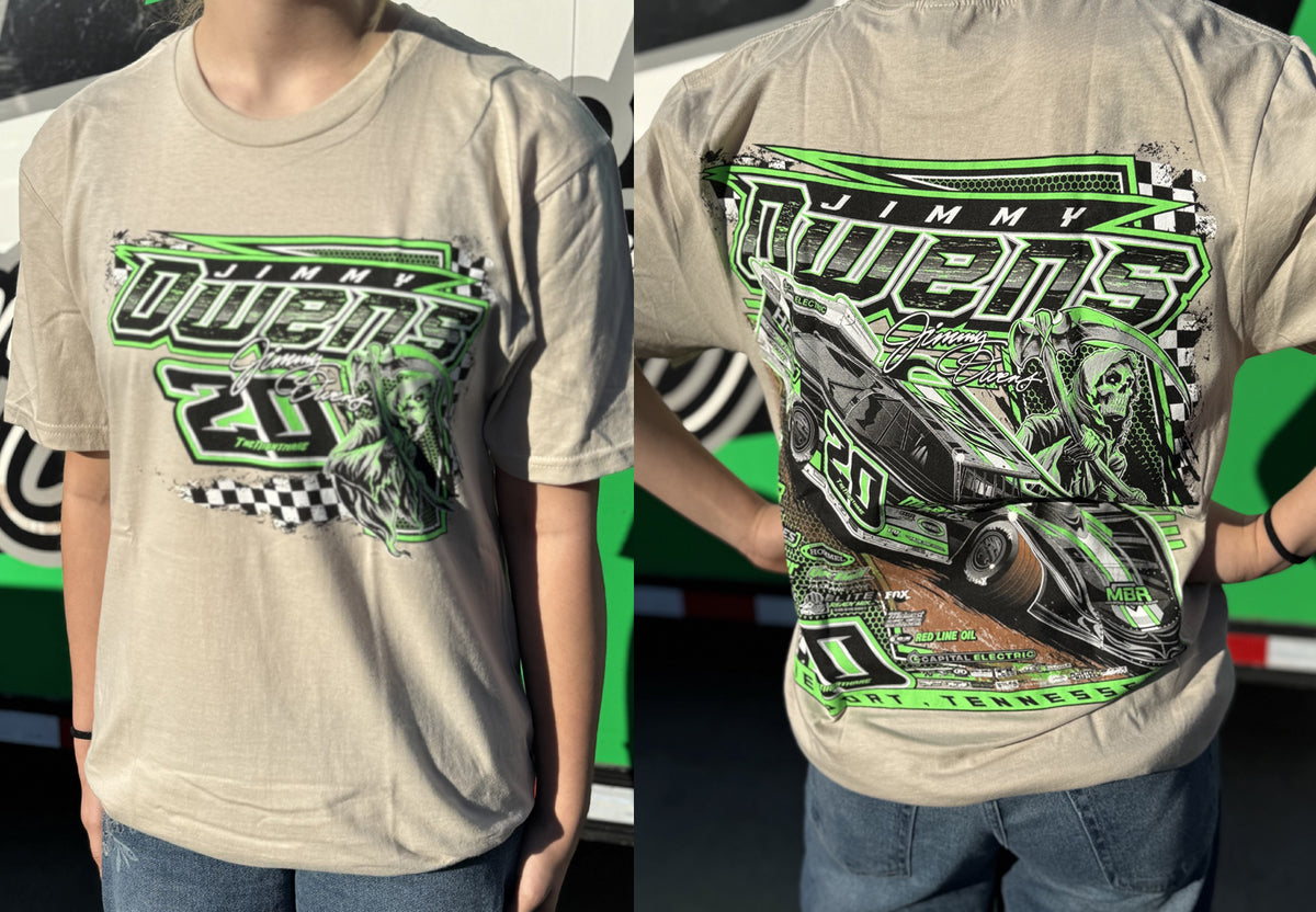T2614S - Sand "Owens Reaper" Adult Short Sleeve Shirt