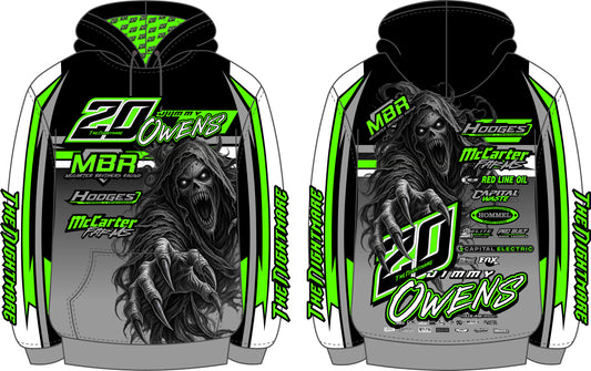 HS2605SUB - Sublimated "Owens Reaper" Adult Hooded Sweatshirt