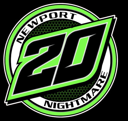 S2503 - Newport Nightmare #20 Circle Window Sticker