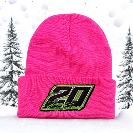 H2518P - Pink 20 Jimmy Owens Cuffed Beanie