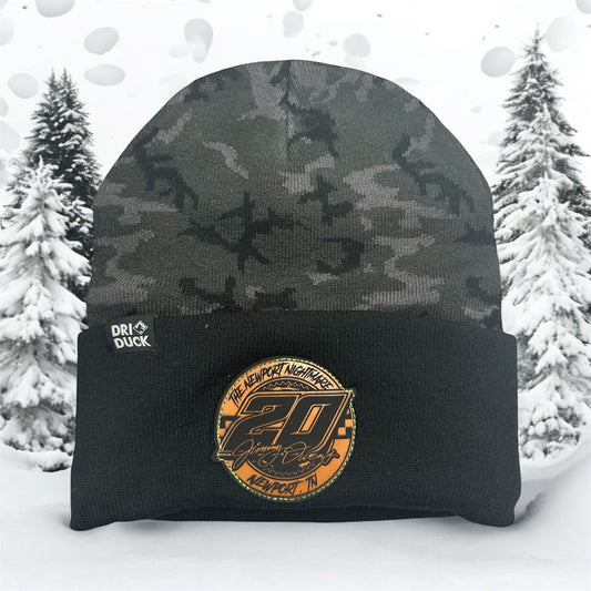 H2519C - Camo 20 Checkers Circle Dri Duck Cuffed Beanie