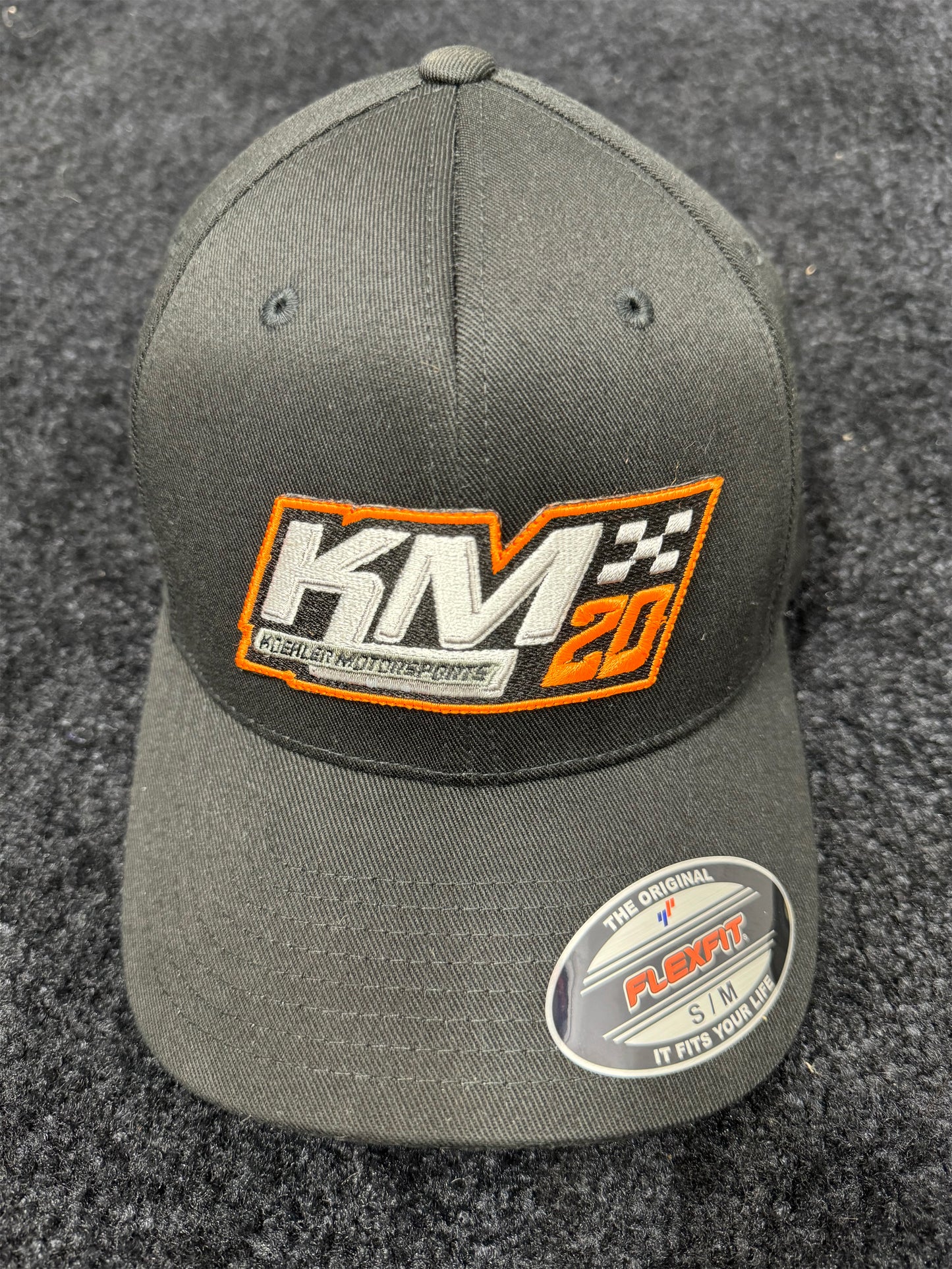 H2408BB - Black / Black Mesh Koehler Motorsports 20 Snap Back Hat