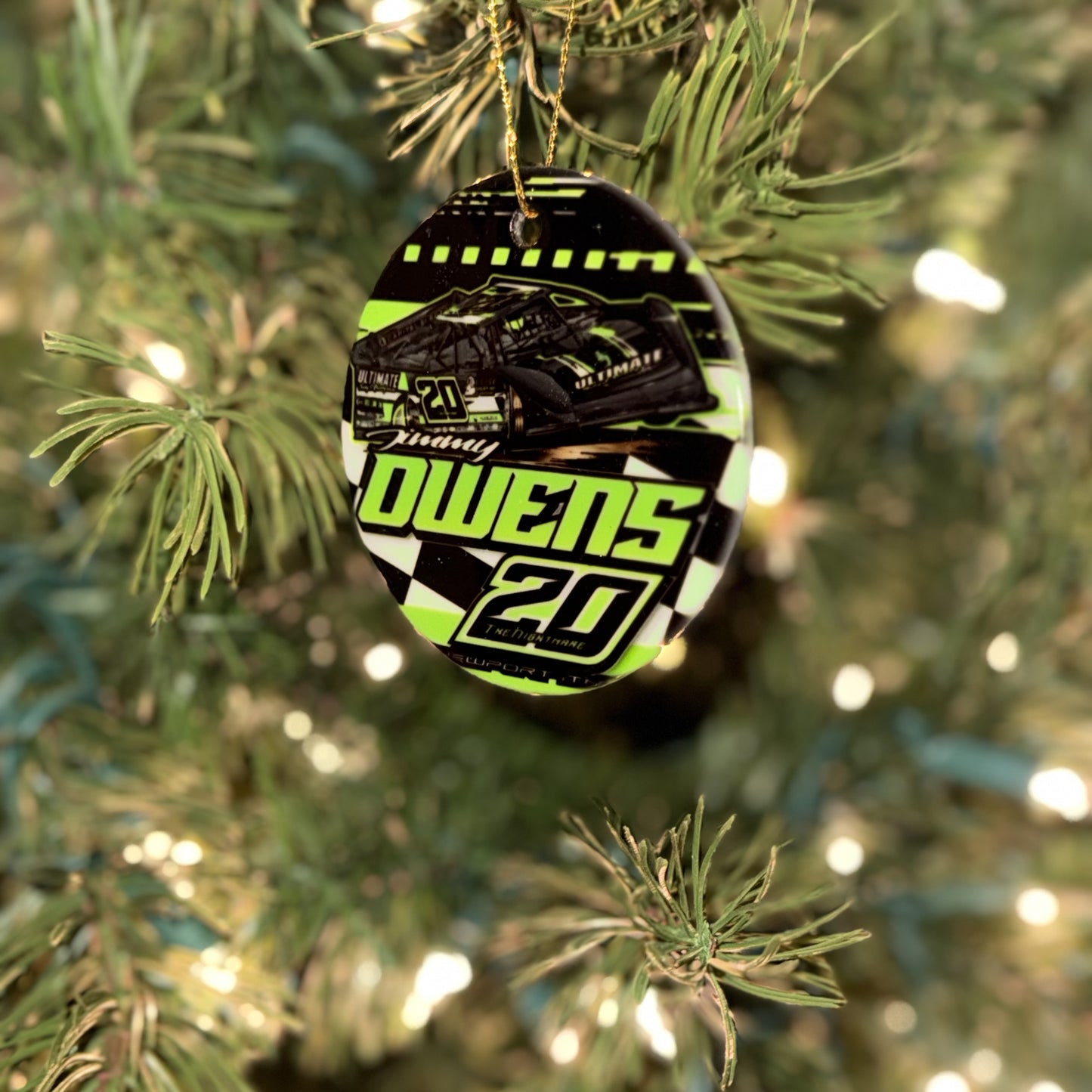 M2515 - Jimmy Owens Acrylic Christmas Ornament