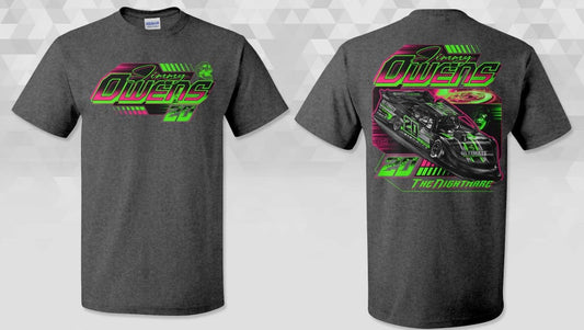 T2510DH - Dark Heather "Owens World 100" Adult Short Sleeve Shirt