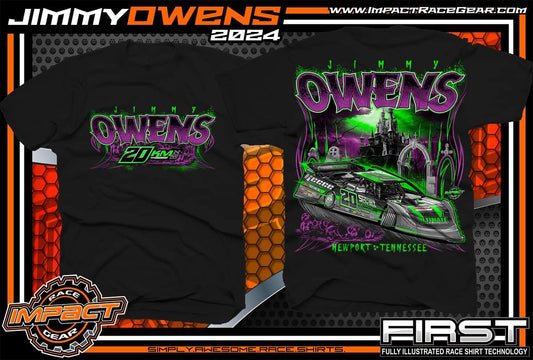 T2412B - Black "Owens Graveyard" Adult Short Sleeve Shirt