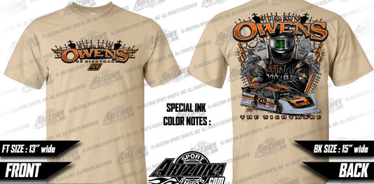 T2311T - Tan "Owens Graveyard" Adult Short Sleeve Shirt